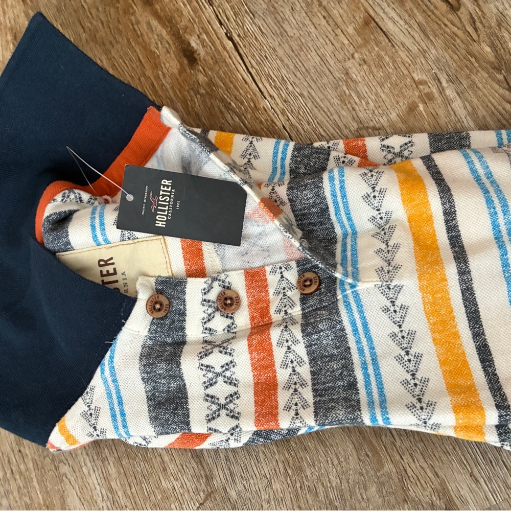 Brand new men’s hollister polo